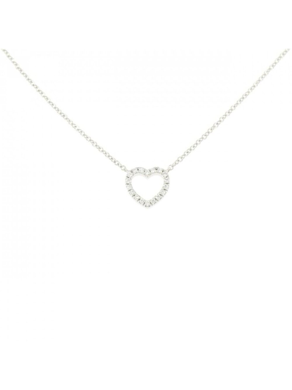 Tiffany & Co Metro Heart Mini Necklace